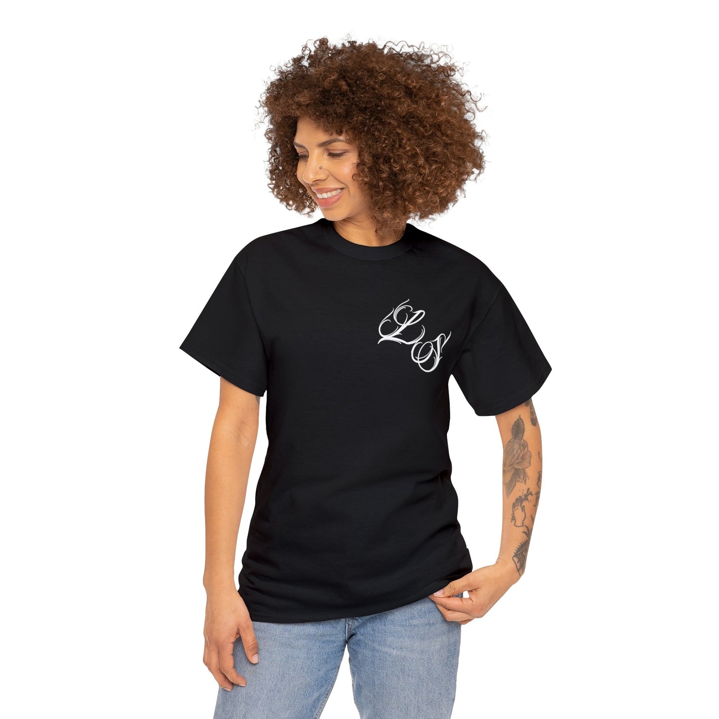 Classic black tee